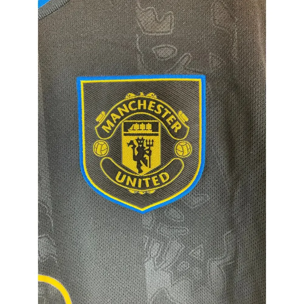 Adidas Manchester United Harry Maguire #5 Soccer Jersey, Black - Size M